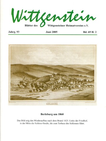 Inhaltsverzeichnisse WHV Hefte 2005