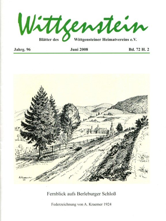 Inhaltsverzeichnisse WHV Hefte 2008