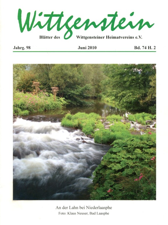 Inhaltsverzeichnisse WHV Hefte 2010