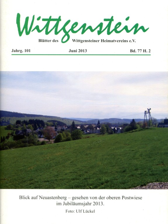 Titelseite von Heft 2 / 2013