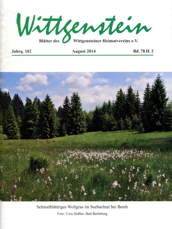 Titelseite von Heft 2 / 2014