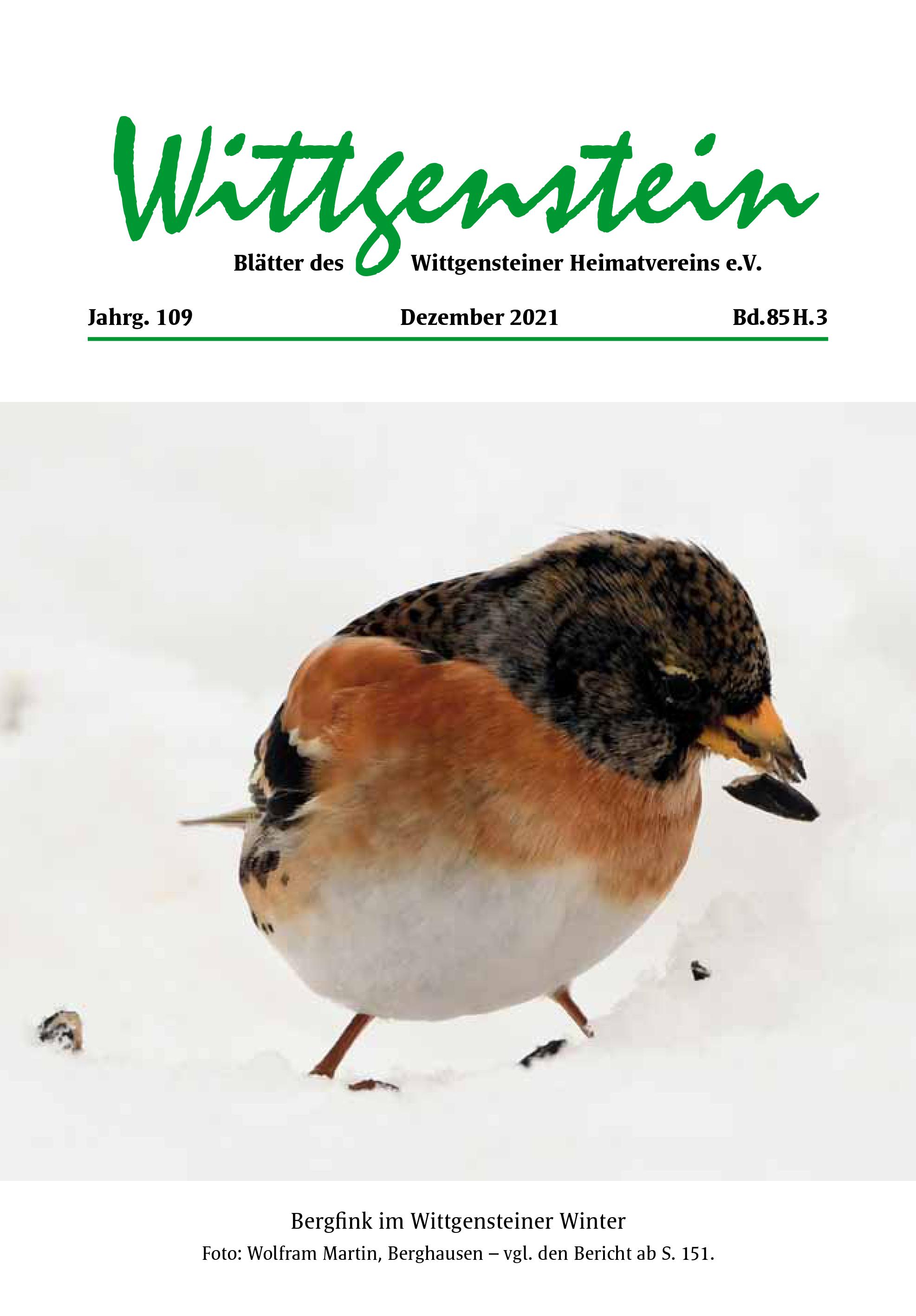 Titelseite von Heft 3 / 2021